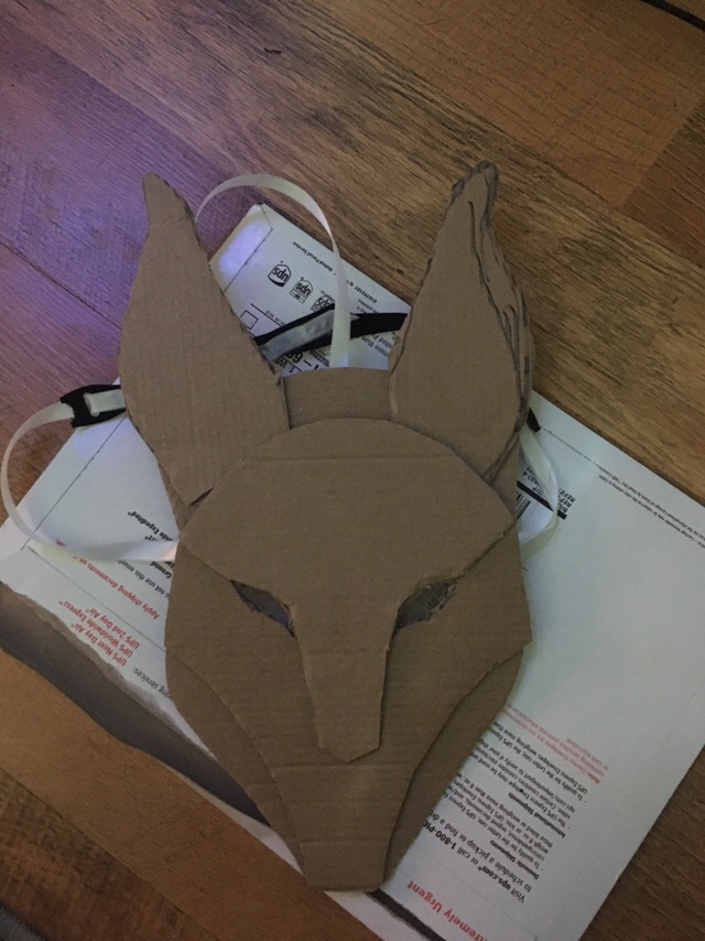Making A Cardboard Mask • Custom Party Decorations