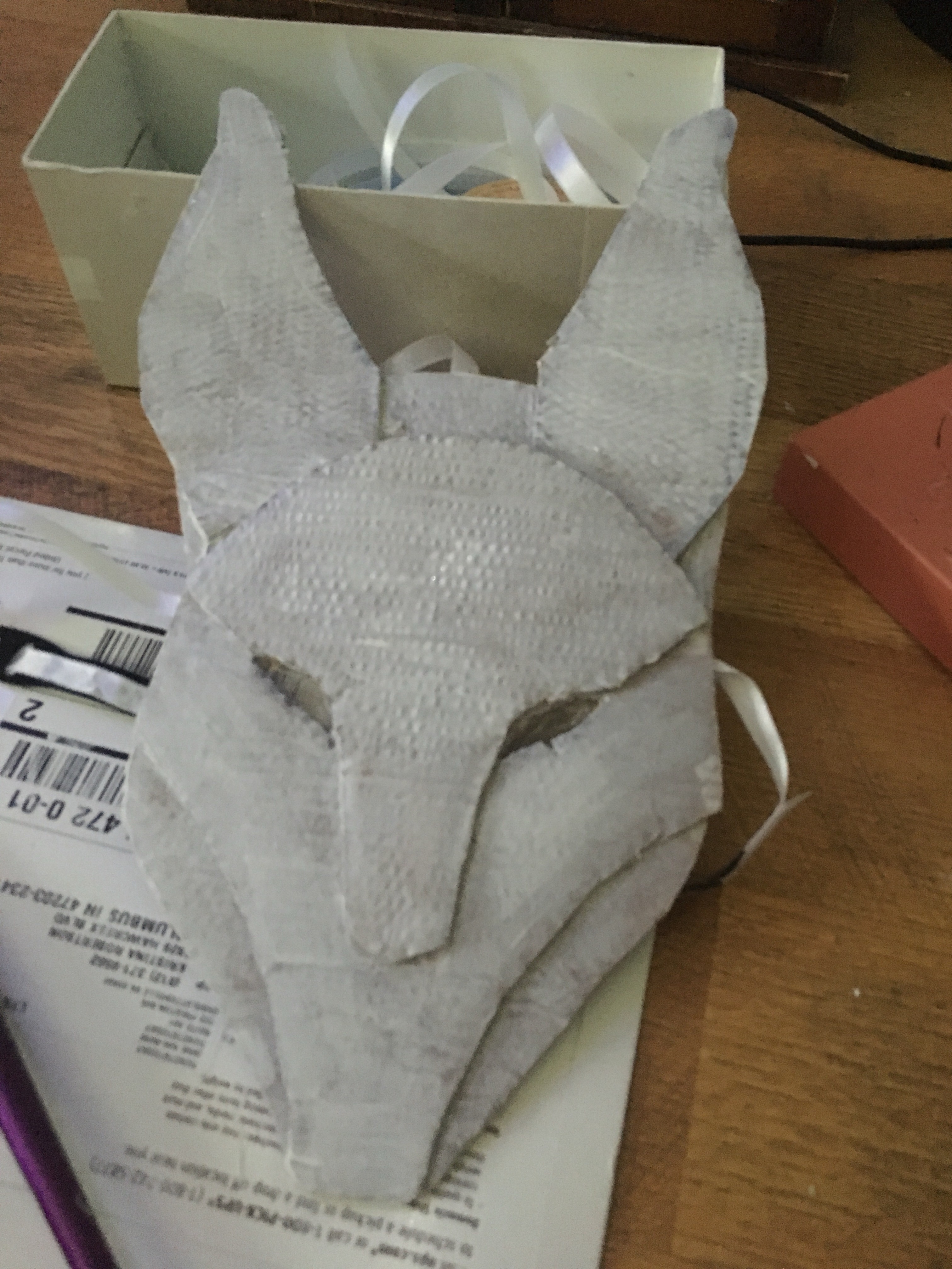 Making A Cardboard Mask • Custom Party Decorations